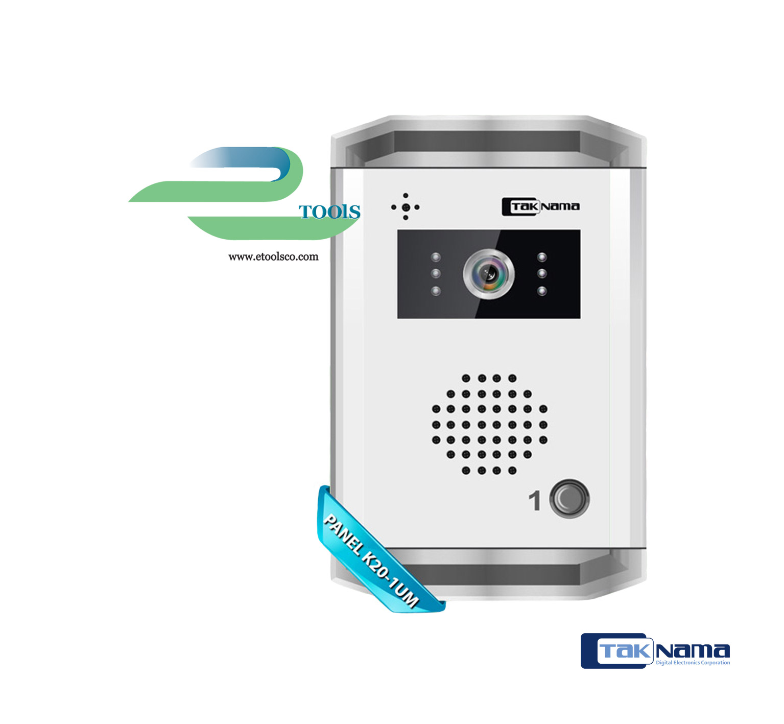 پنل تک واحدی آیفون تصویری تک نما